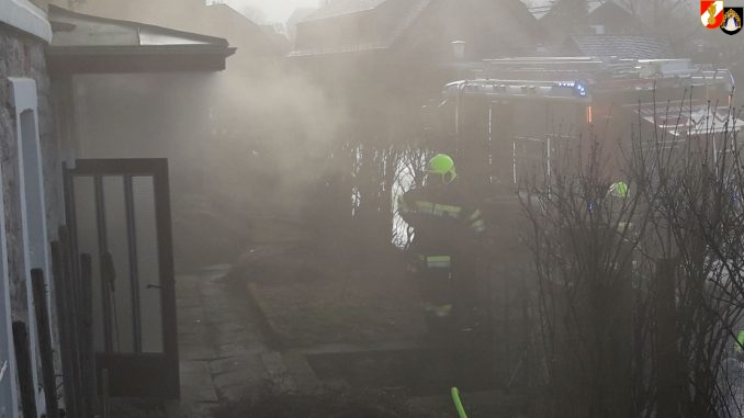 Brandeinsatz am Kreuzberg bei Mariazell