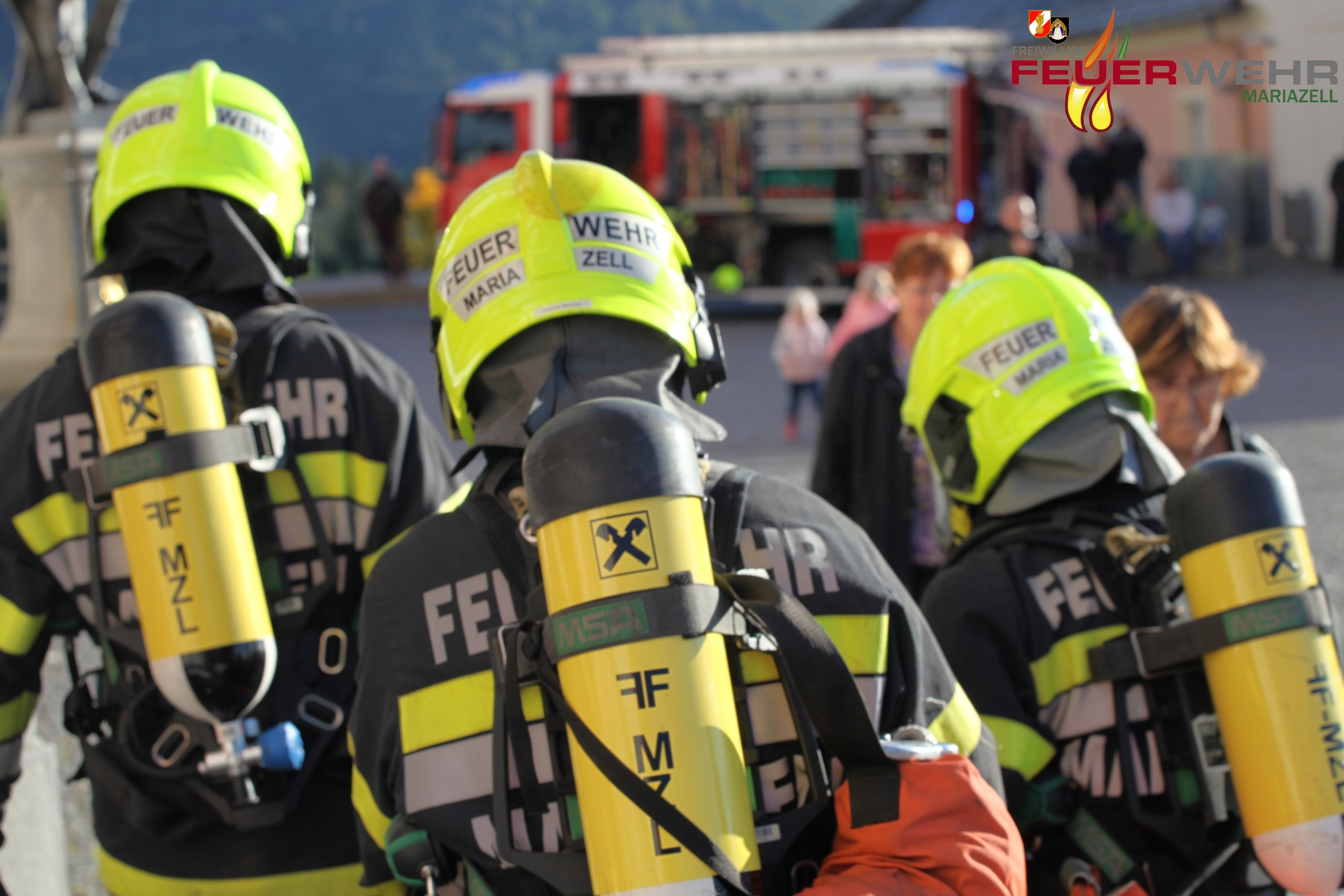Symbolbld: Atemschutztrupp FF Mariazell Fotocredit: www.feuerwehrobjektiv.at